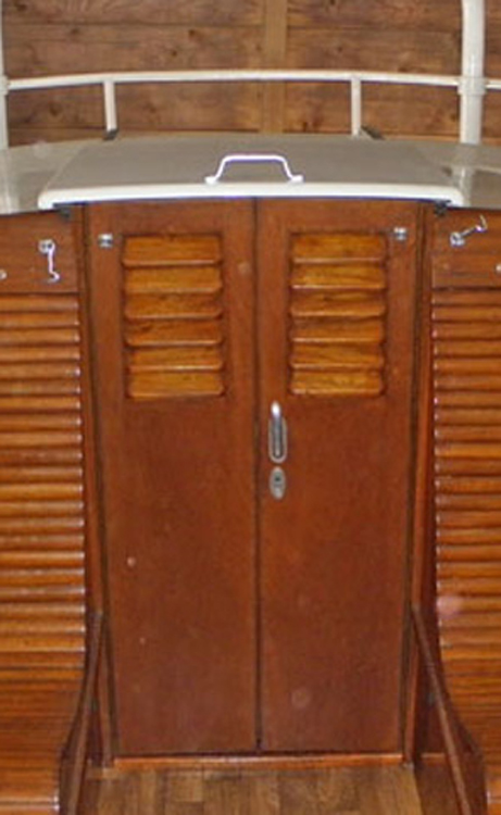 Achterkajuit, Accommodatie